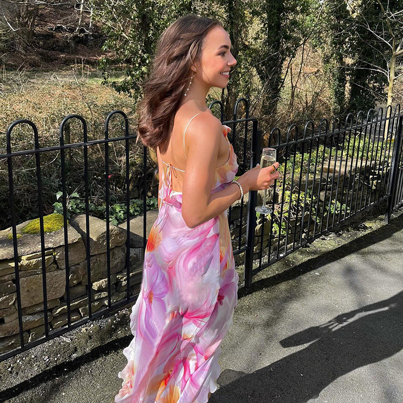 Summer Fashion Women's Wear New Suspender Dress