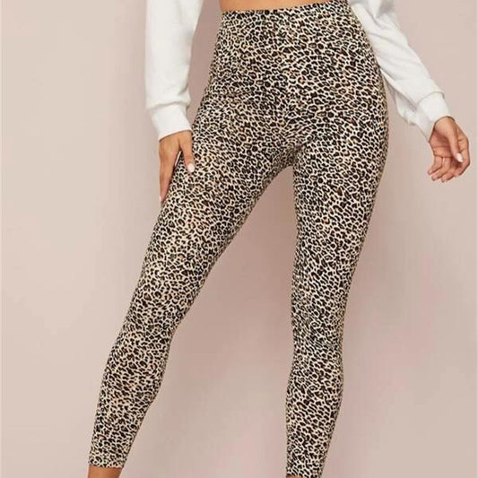 Women's Printed Stretch High Waist Belly-contracting Yoga Pants