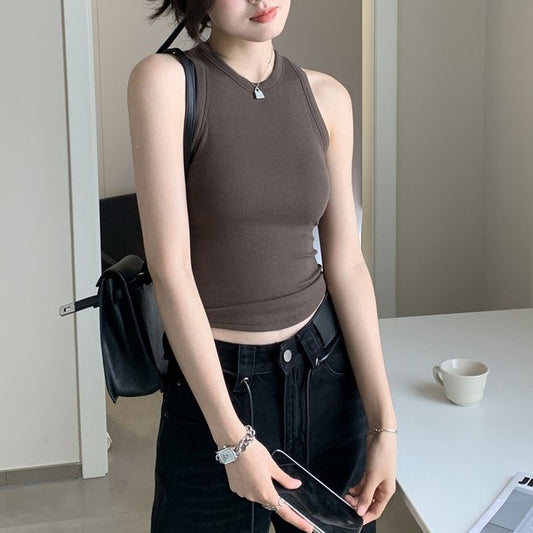 Temperament Slimming Underwear Padded Slim Fit Sleeveless Top