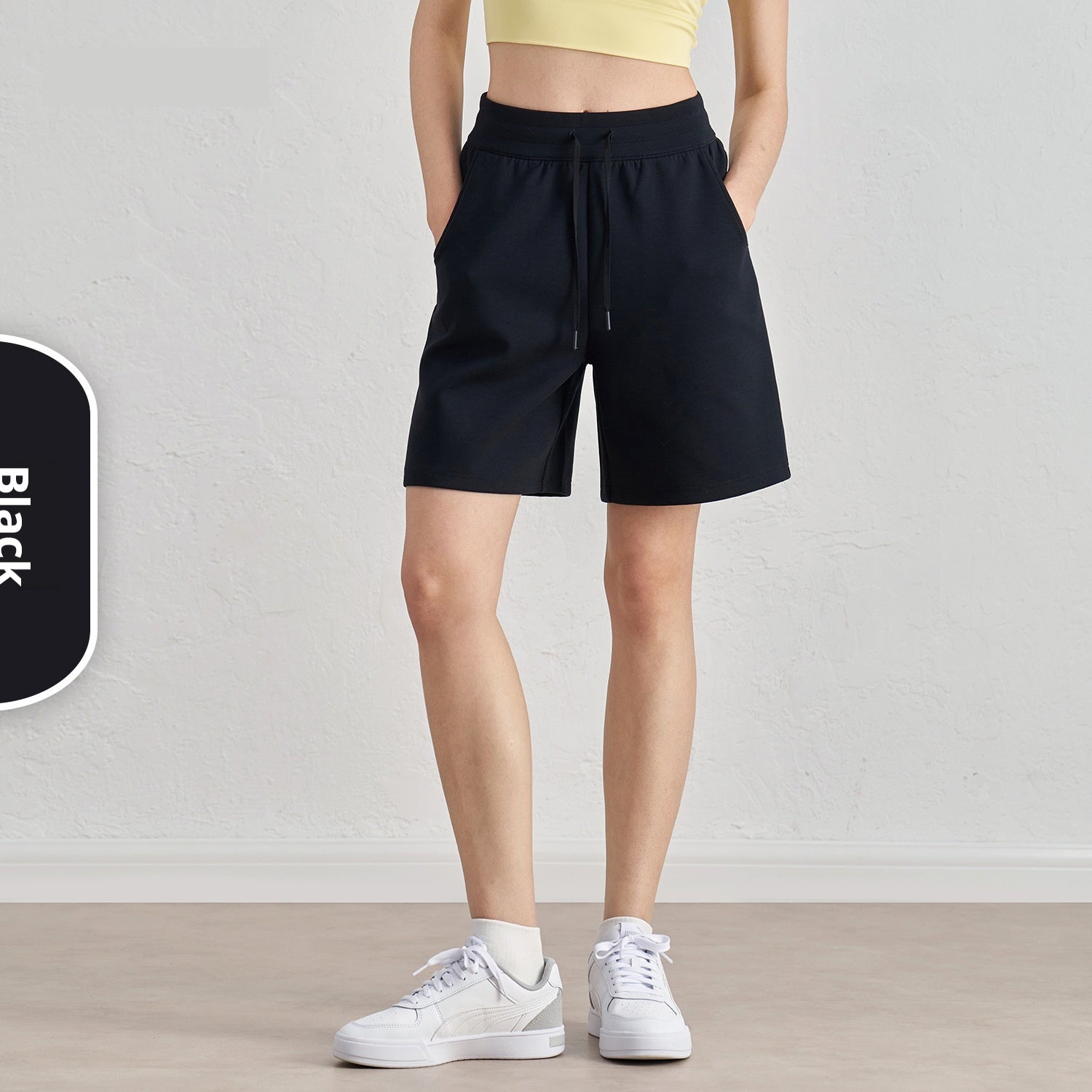 Air Layer Running Exercise Shorts Loose Leisure Fitness Five Points Short