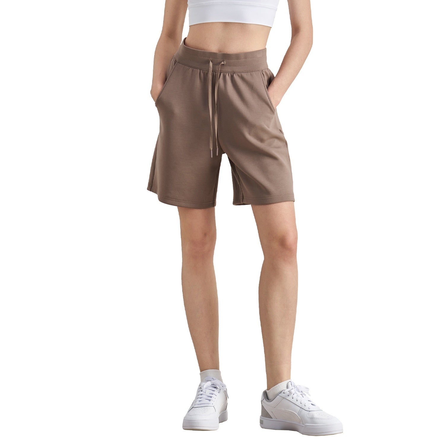 Air Layer Running Exercise Shorts Loose Leisure Fitness Five Points Short