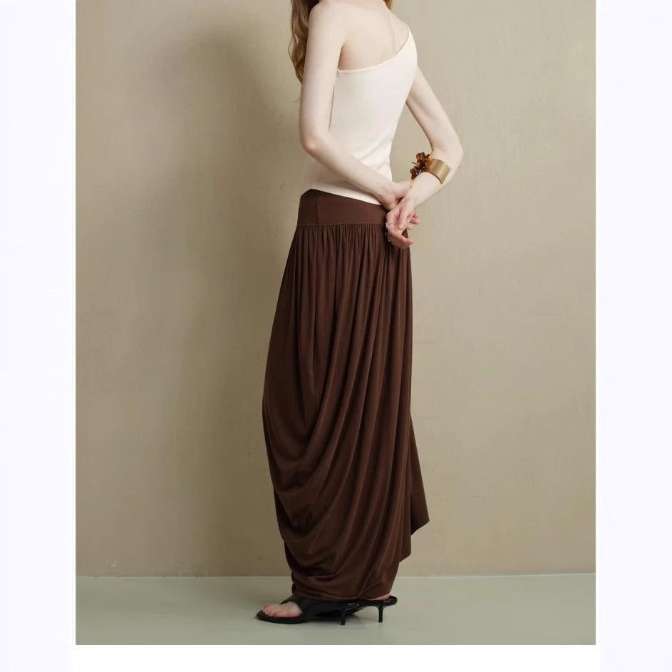 Fashionable Irregular Hem One-shoulder Vest For Women