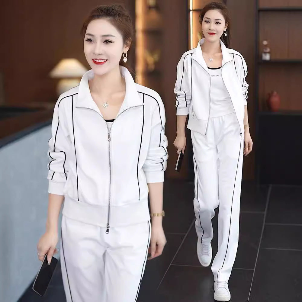 Fashionable Slimming Casual Sports Suit