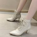 Womens Versatile Fashionable Pointed-toe Stiletto Boots