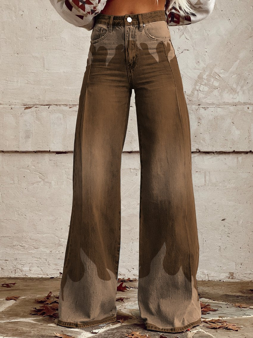 Hot Selling Plus Size Women's Casual Pants Thin Imitation Jeans