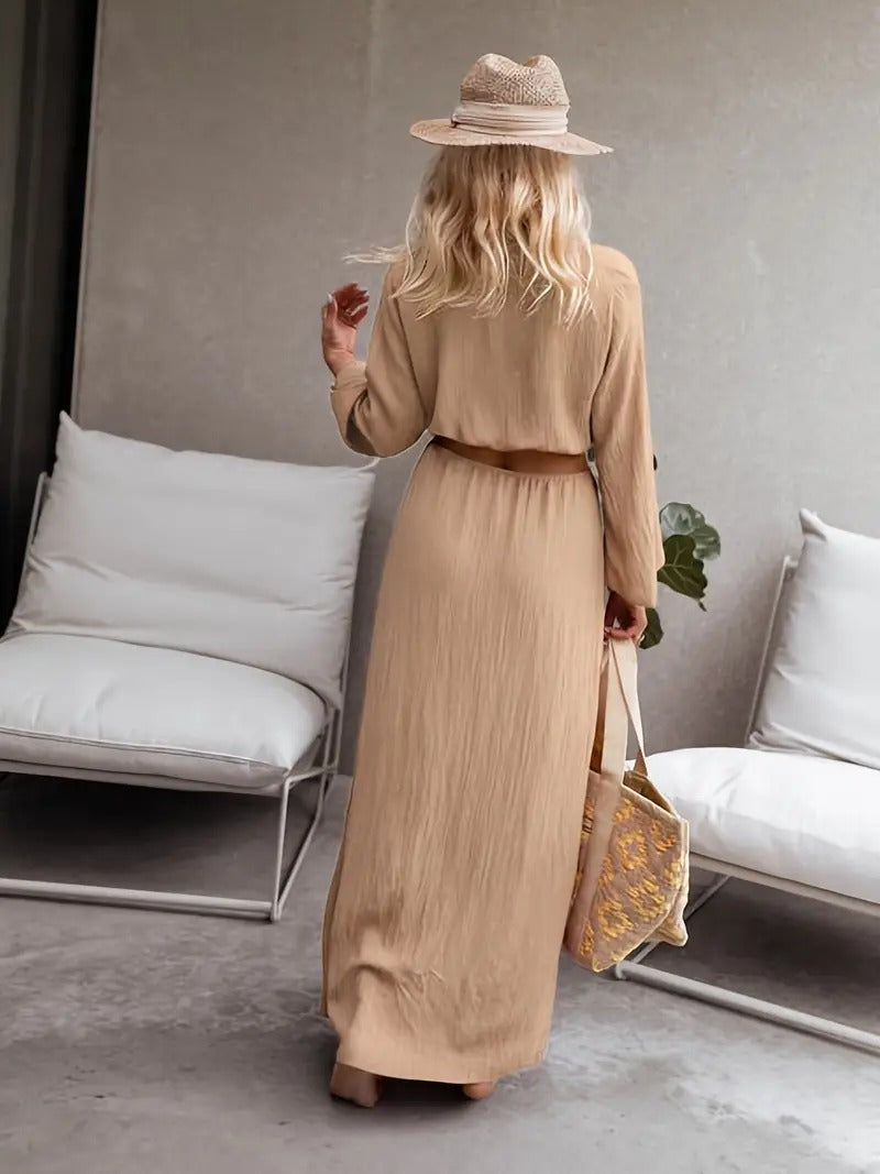 Ladies' Elegant Vacation Long Dress