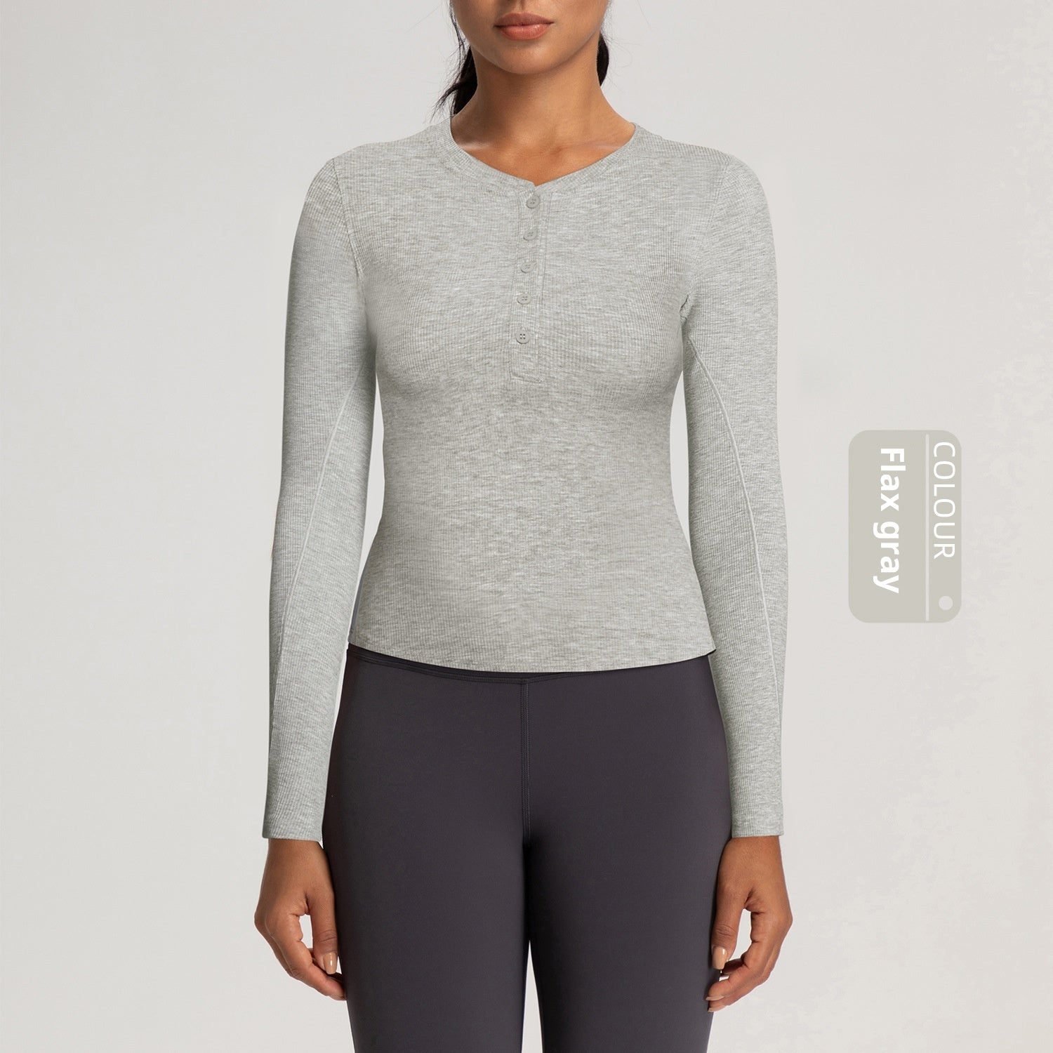 Sports Yoga Wear Running Fitness Long Sleeve Top
