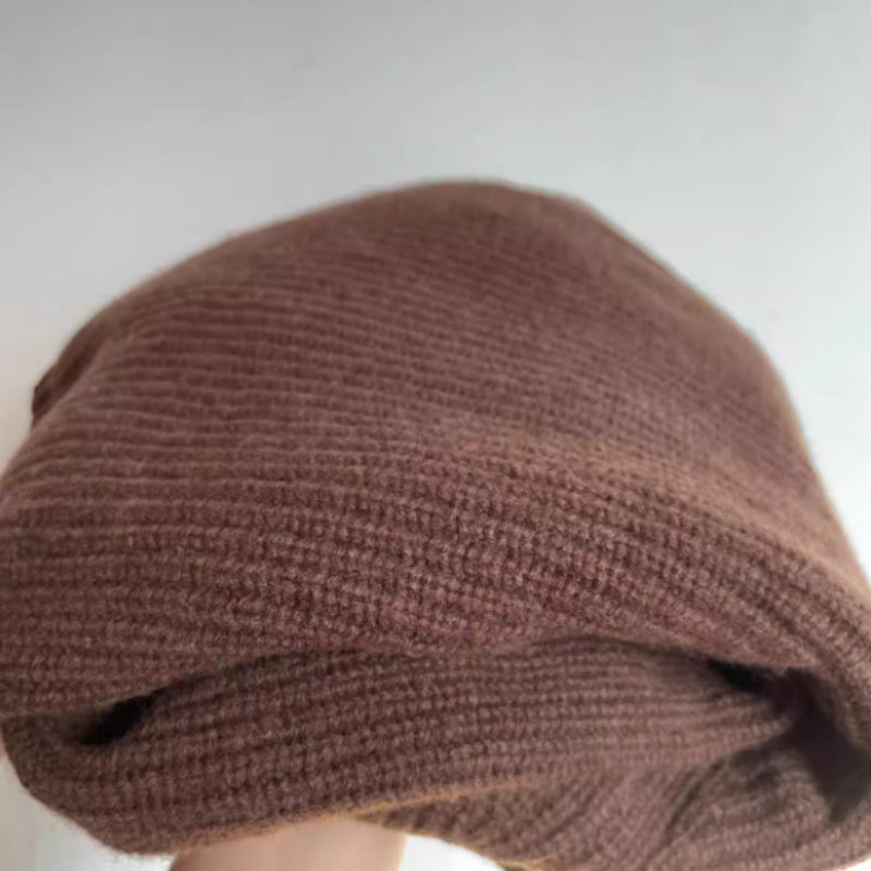 Ladies High Neck Long Sleeve Sweater