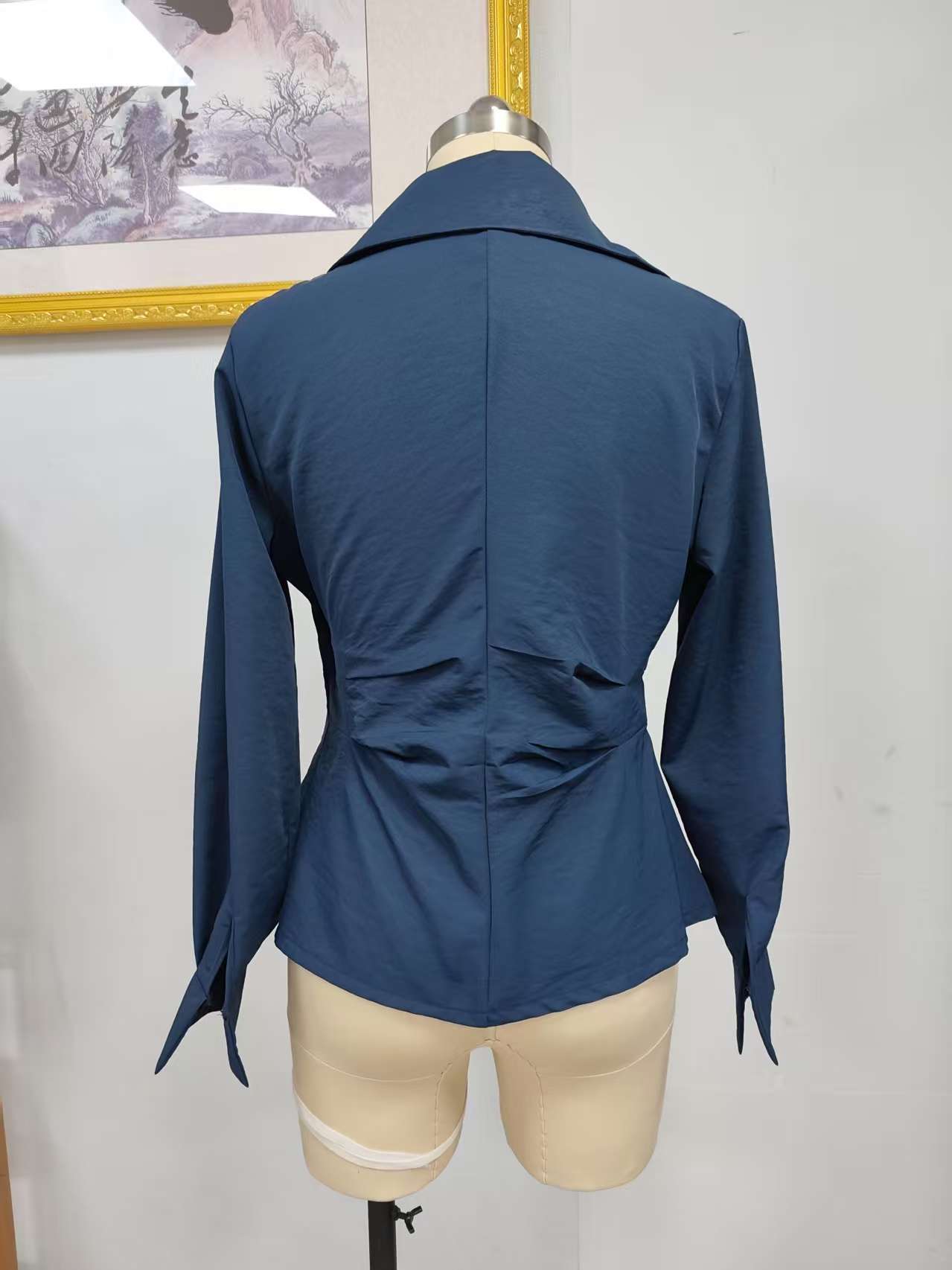 Fashionable New Waist-tight Fashionable Irregular All-match Short Top