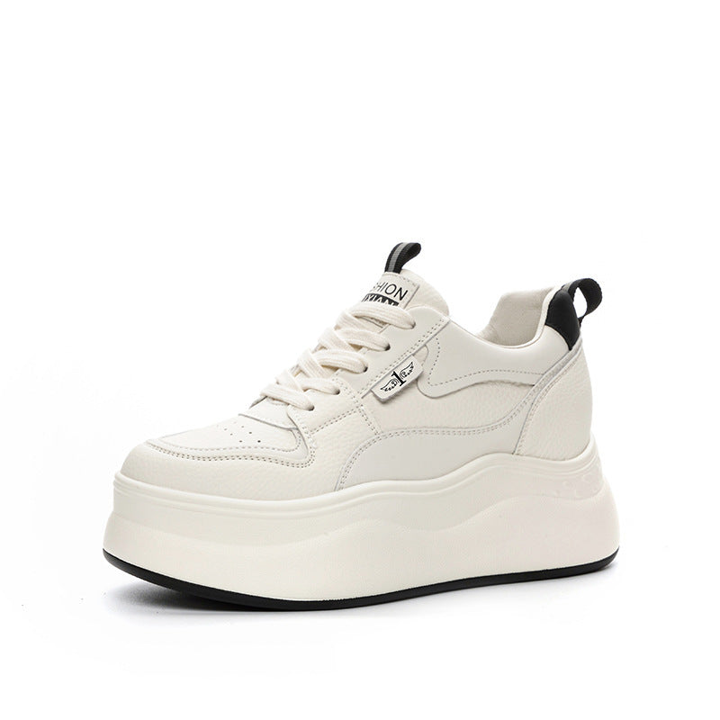 Wedge Platform Thick Bottom Inner Height Increasing Casual Shoes