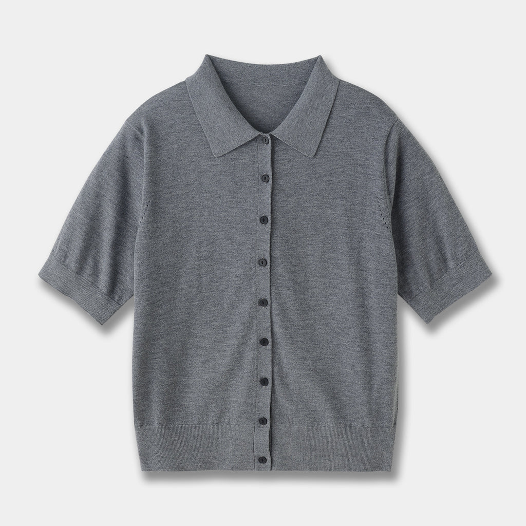 Slim Knitted Thin Top T-shirt