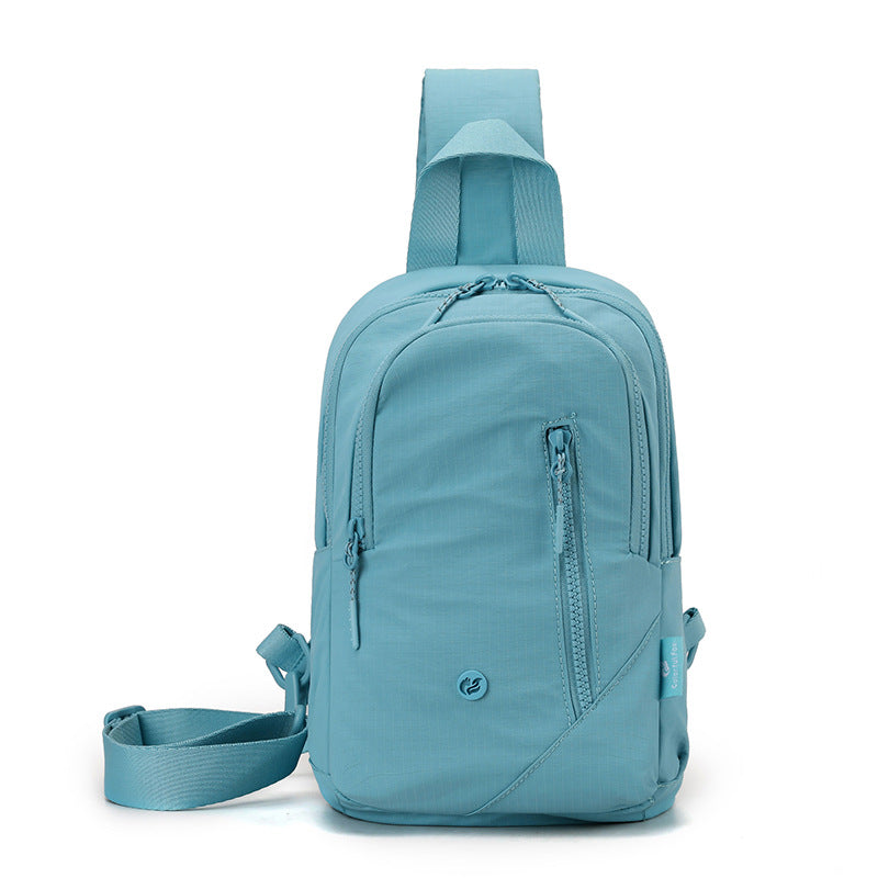 Ultra-light Parachute Fabric Chest Bag With A Stylish New Designperfect As A Shoulder Or Crossbody Tote