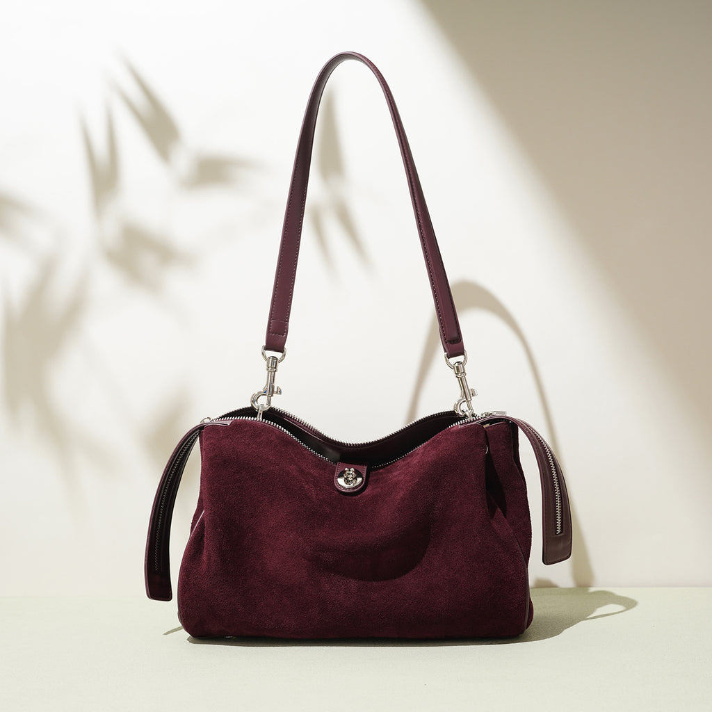 Luxury Niche Fashion Crossbody Bag Made From Genuine Leather