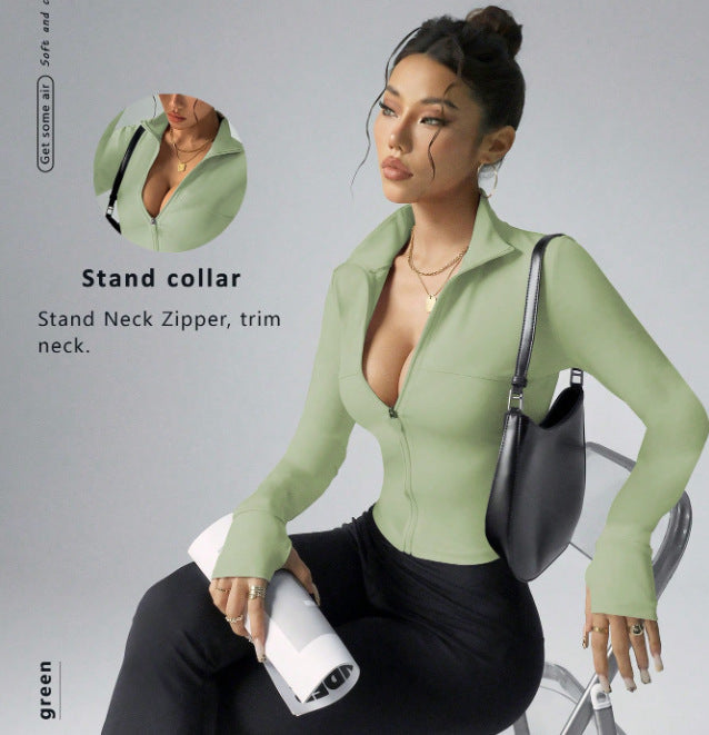 Sports Sun-protective Breathable Jacket With A Zipper