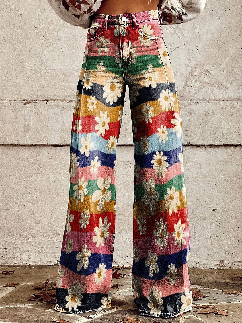 Hot Selling Plus Size Women's Casual Pants Thin Imitation Jeans