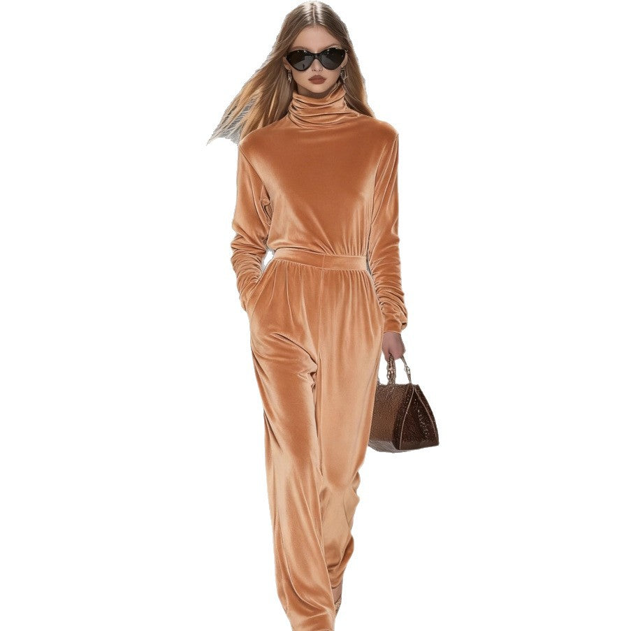 Stylish Minimalist And Relaxed Fit Womens Long Sleeve Set