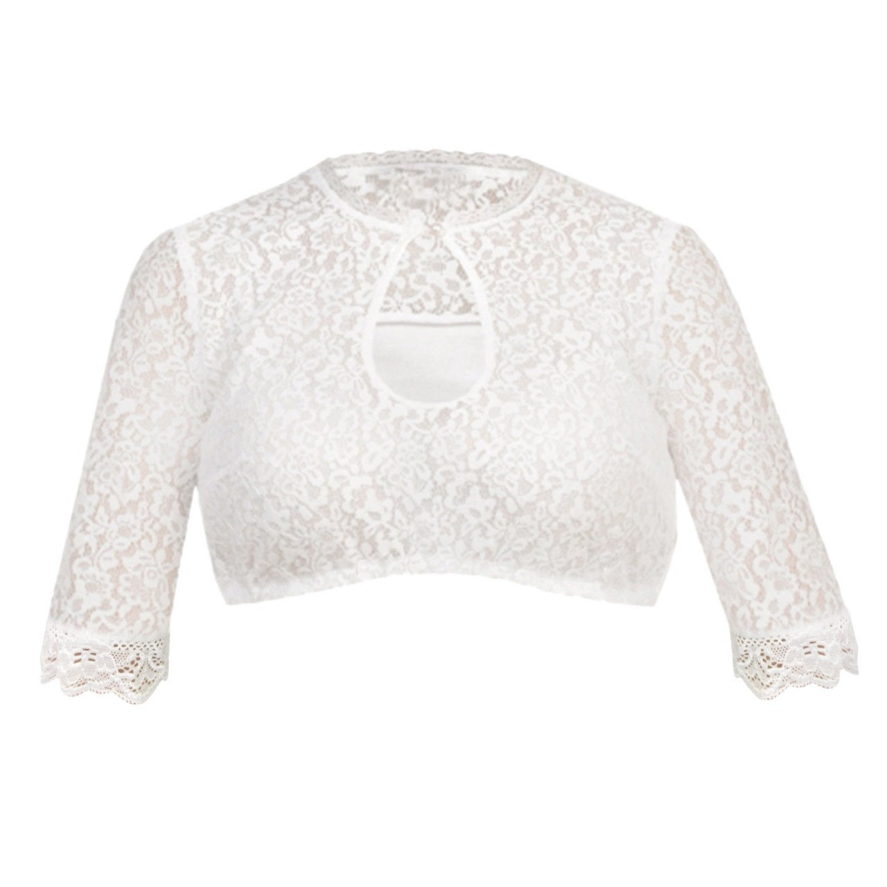 Elegant Classic Lace Base Shirt
