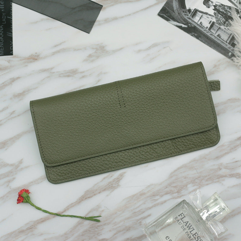 Long Multiple Card Slots Zipper Multifunctional Large-capacity Coin Purse