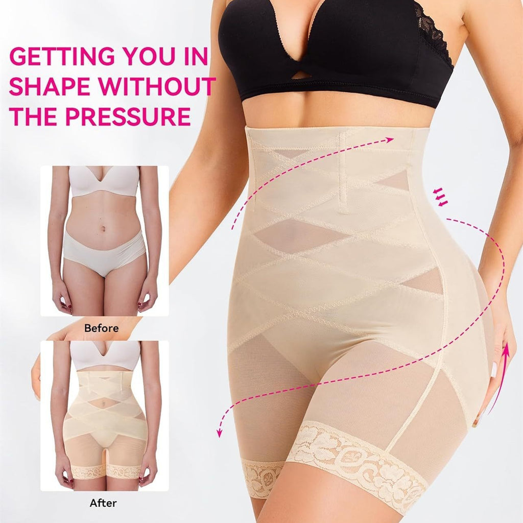 Mesh Lace Breathable Hip Lifting Body Shaping Pants