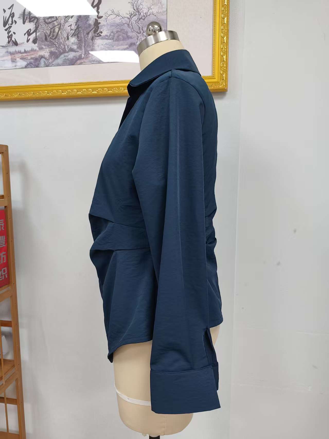 Fashionable New Waist-tight Fashionable Irregular All-match Short Top