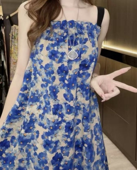 Ladies' Polyester Printed Dress