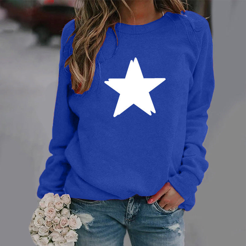 Women's Autumn Printed Sports Top