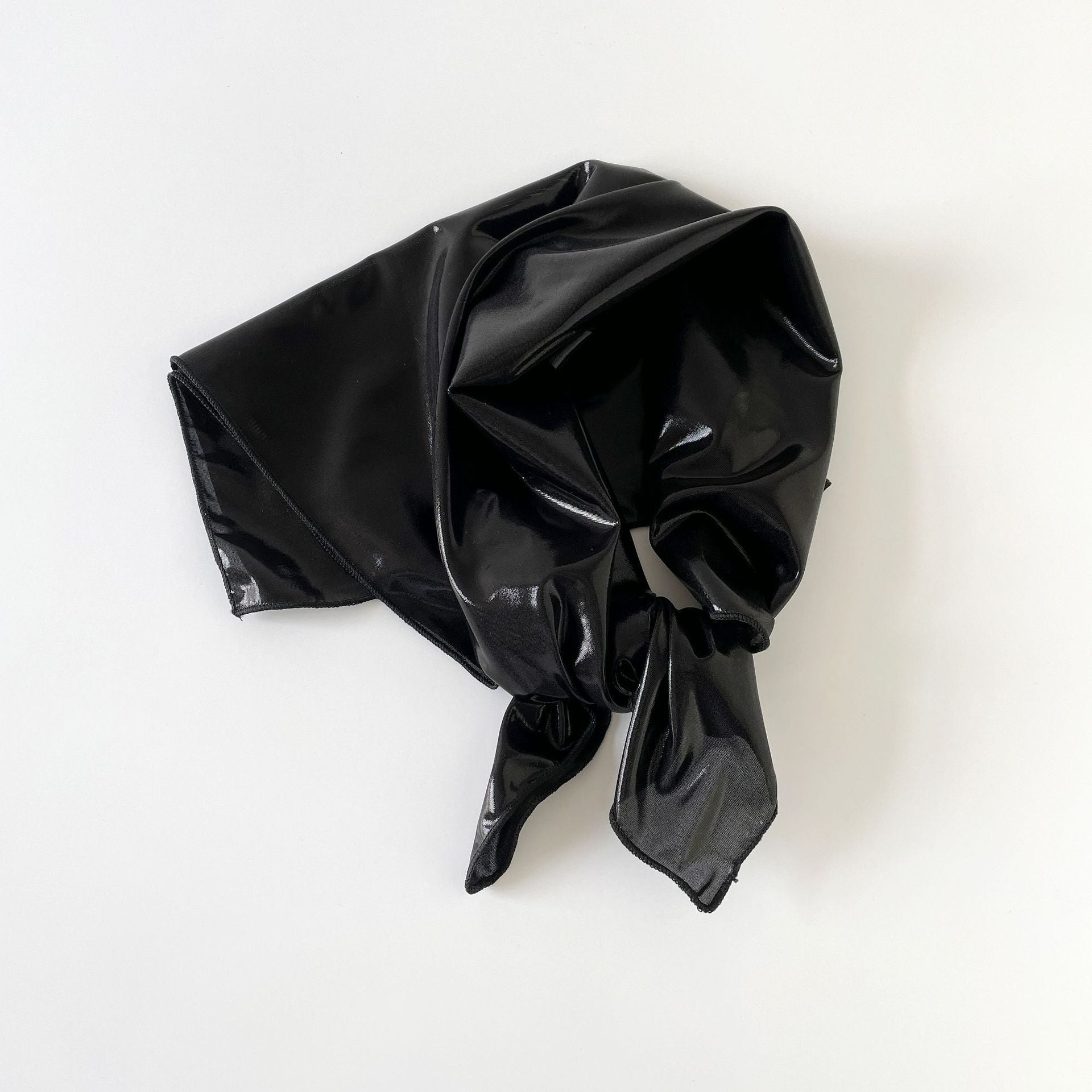 Liquid Silver Toe Cap Headscarf Y2g Square Scarf Wrapped Chest