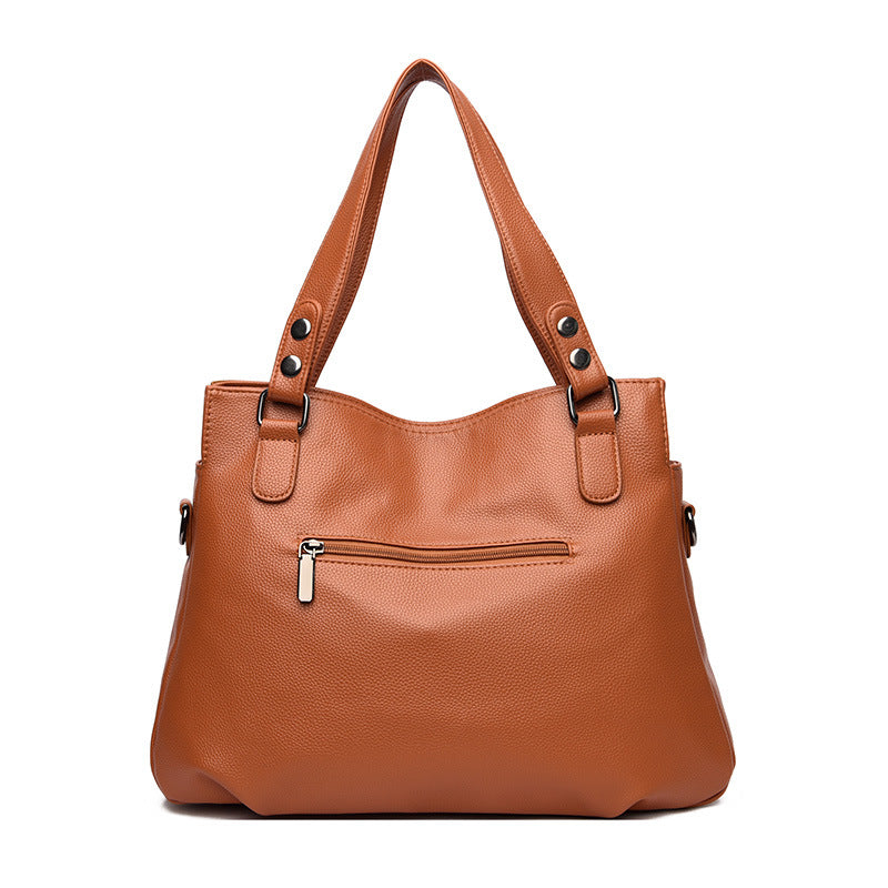 Retro Tassel Zipper Suede Crossbody Bag