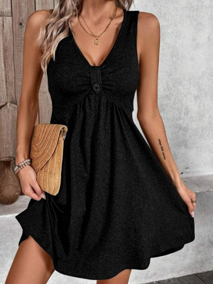 Summer Fashion Casual Short Sleeve Dress For Women