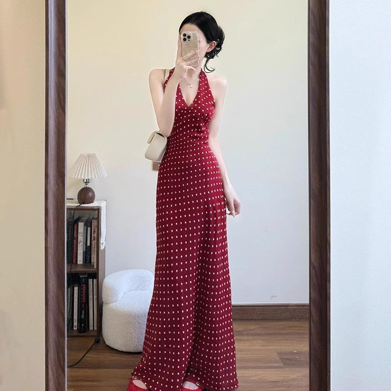 Summer Sleeveless Long Jumper Dress