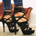 High-heeled Sandals