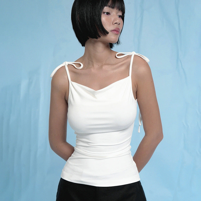 Solid Color Sling Bundle Slim Fit Sexy Vest