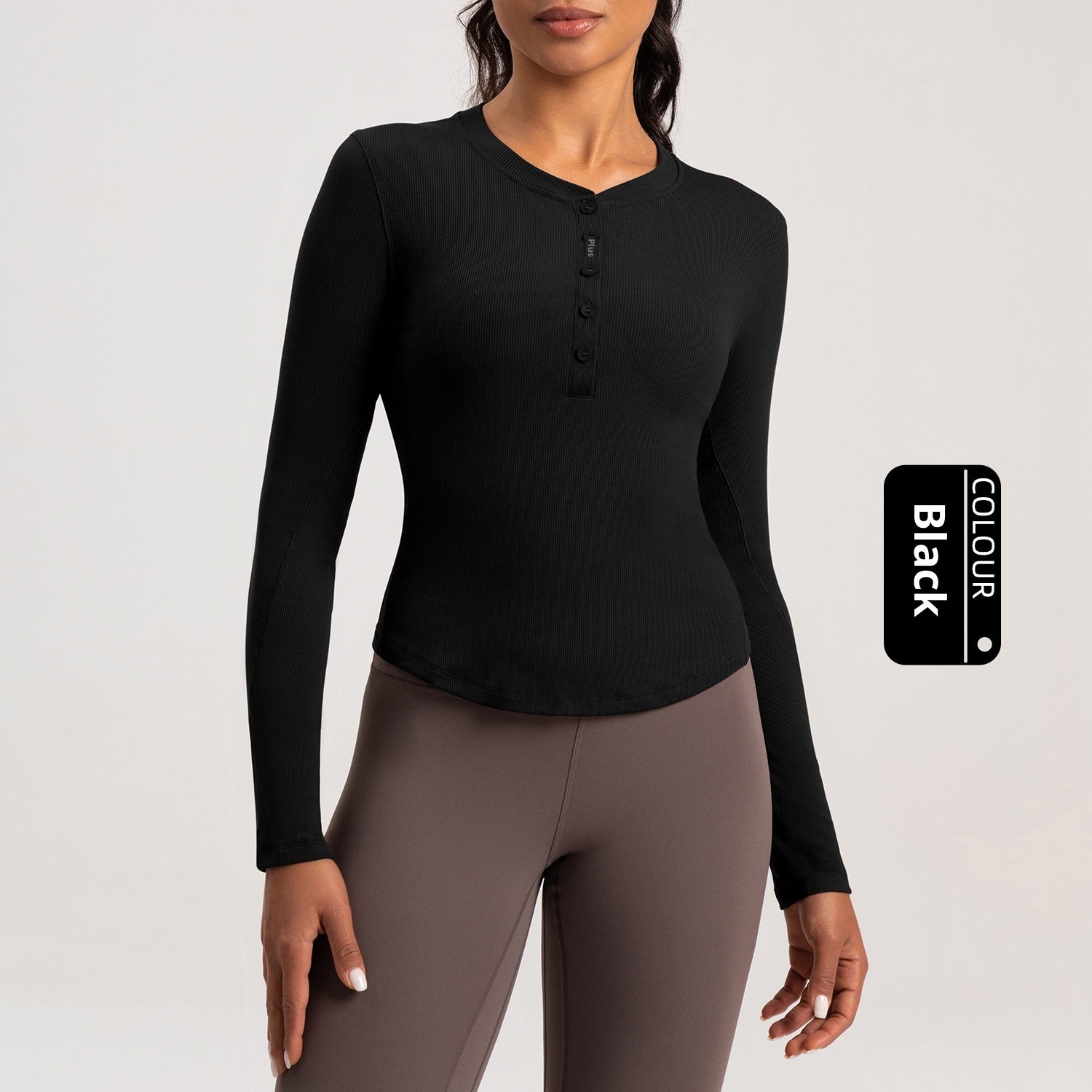 Sports Yoga Wear Running Fitness Long Sleeve Top