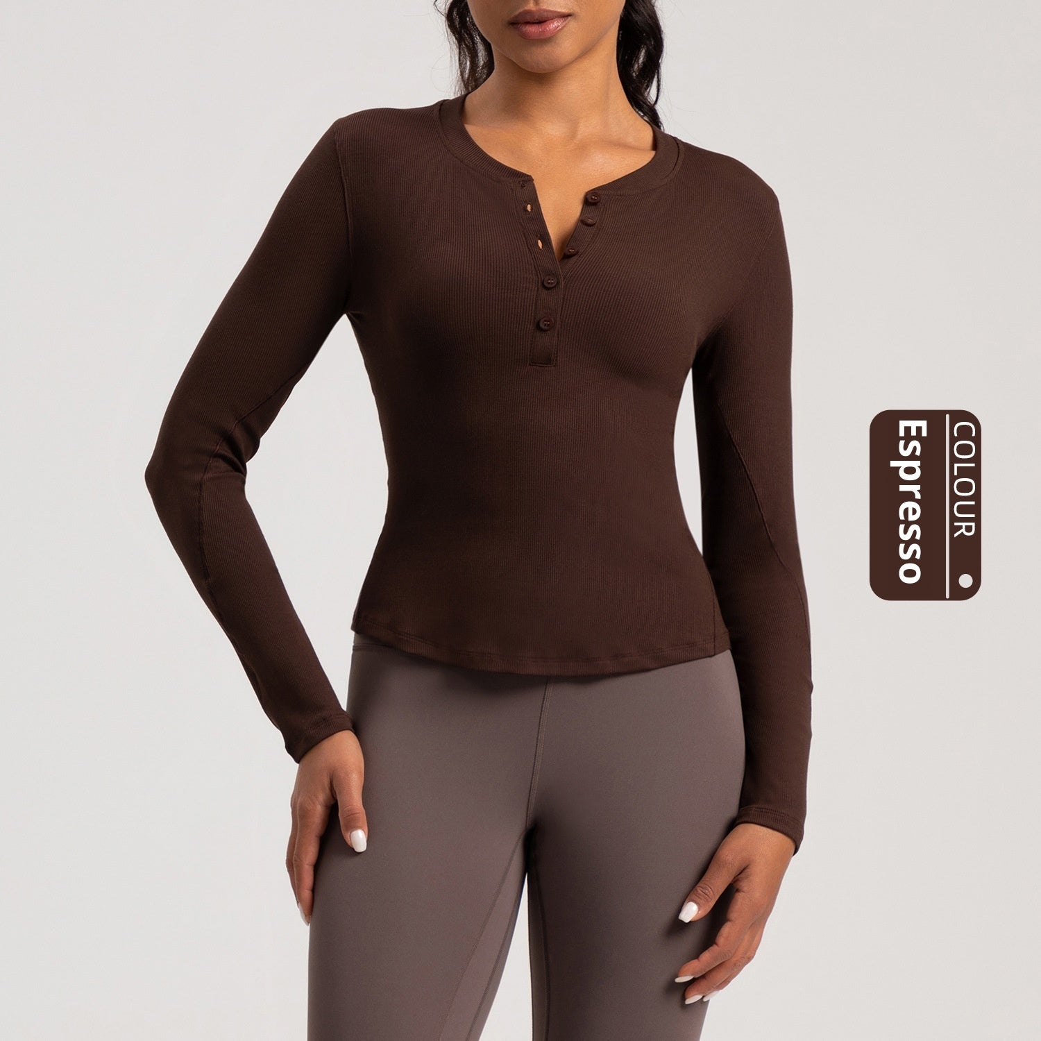 Sports Yoga Wear Running Fitness Long Sleeve Top