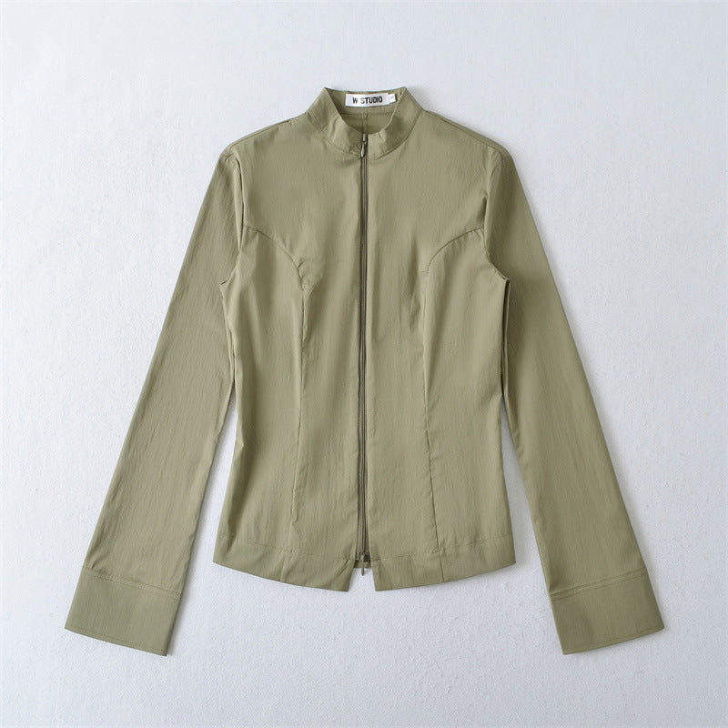 Lightweight Breathable Outdoor Sports Zipper Shirt