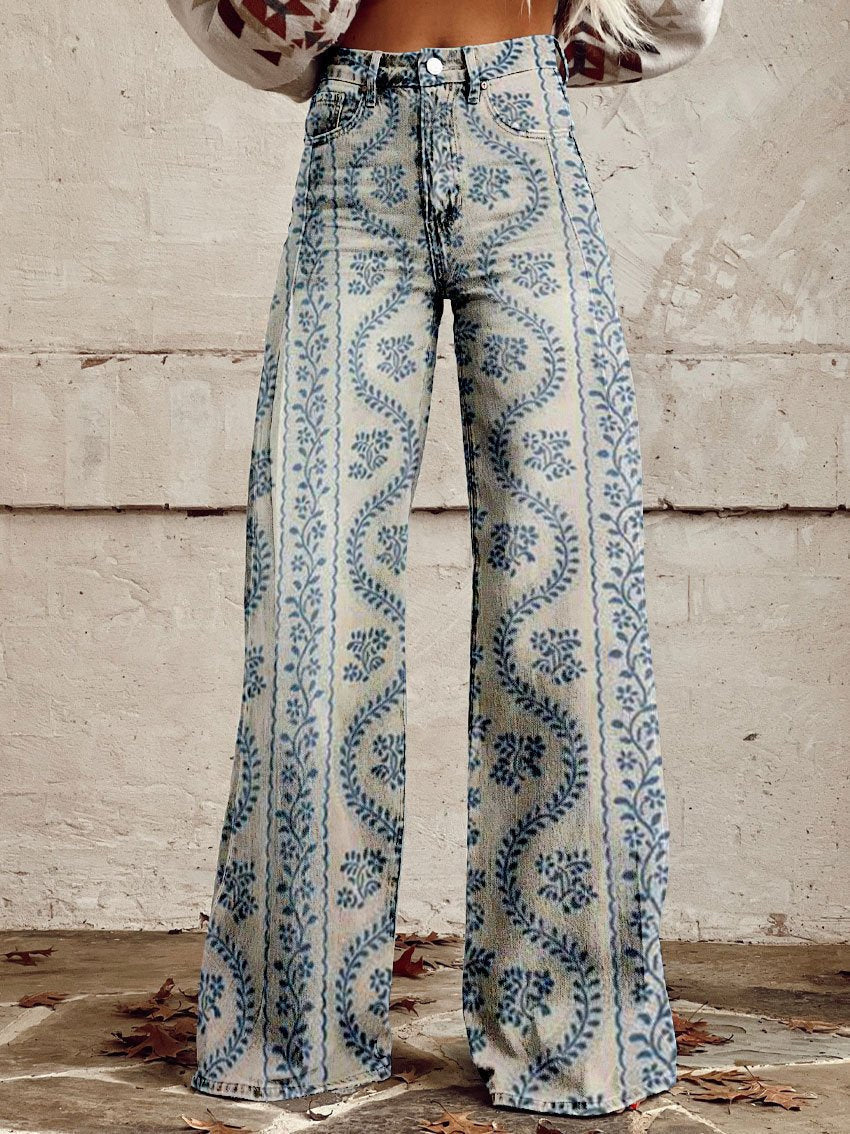Hot Selling Plus Size Women's Casual Pants Thin Imitation Jeans