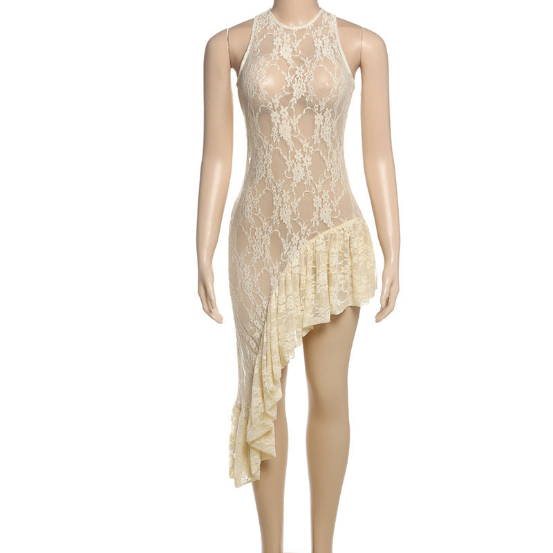 Summer New Women's Fitted Patchwork Dress