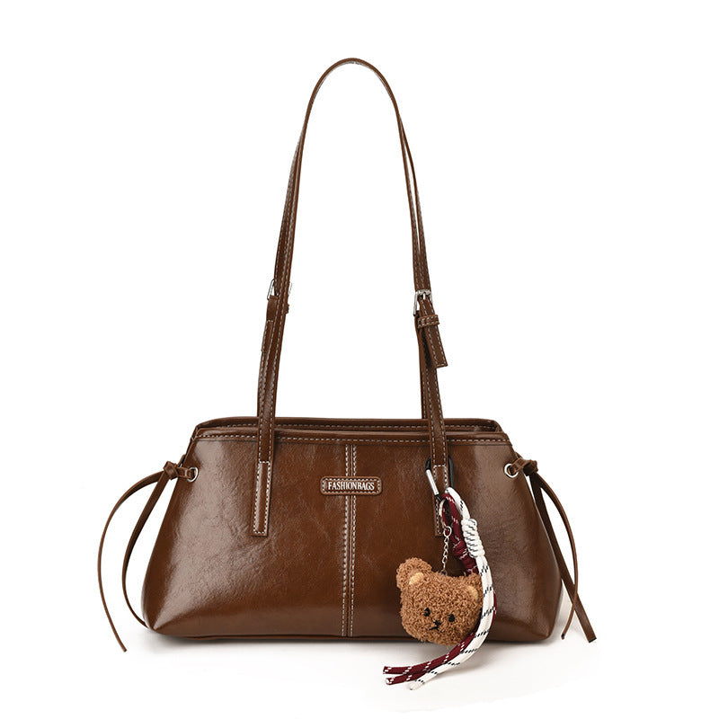 Fashionable Retro Minimalist Womens Shoulder Bag