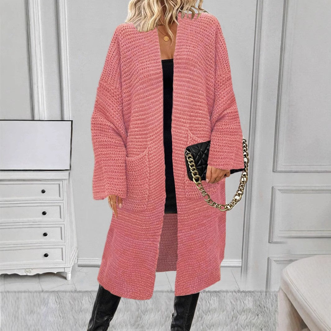 Women's Loose Thick Needle Sweater Cardigan Coat