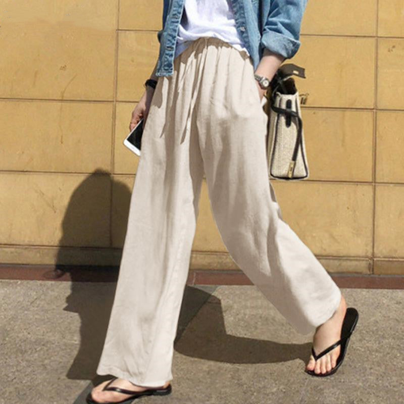 High Waist Women's Pants Loose Casual Pants