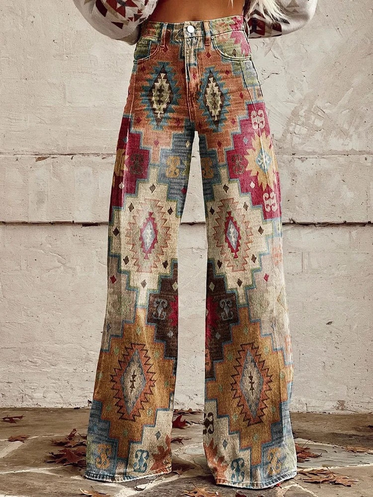 Hot Selling Plus Size Women's Casual Pants Thin Imitation Jeans