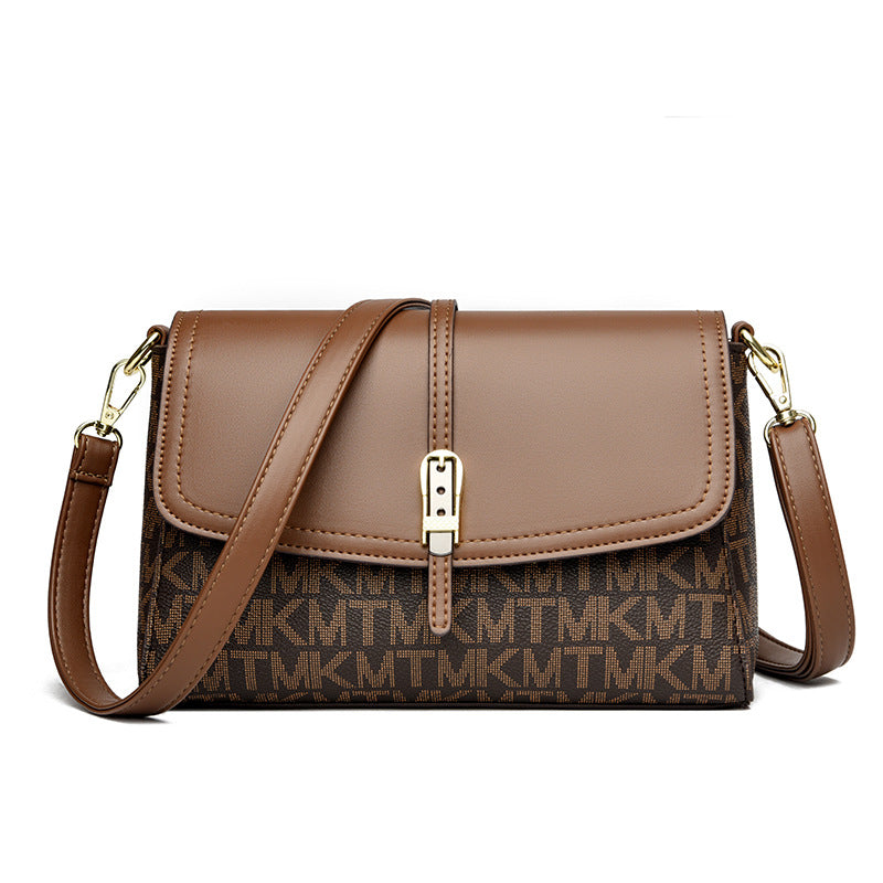 Printed High-Capacity Shoulder Bag