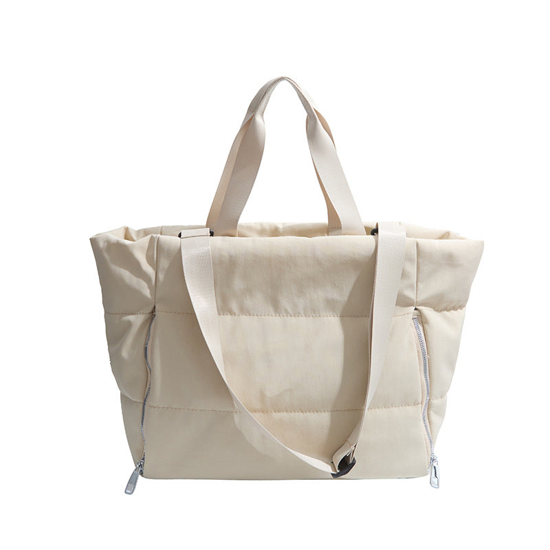 High-Capacity Commuter Shoulder Crossbody Bag