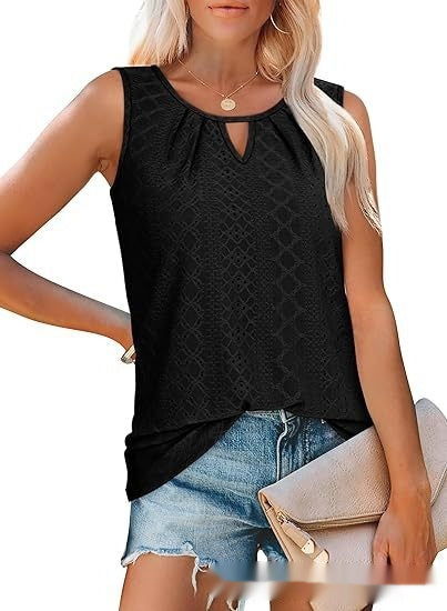 Loose-fitting Casual Sleeveless Top