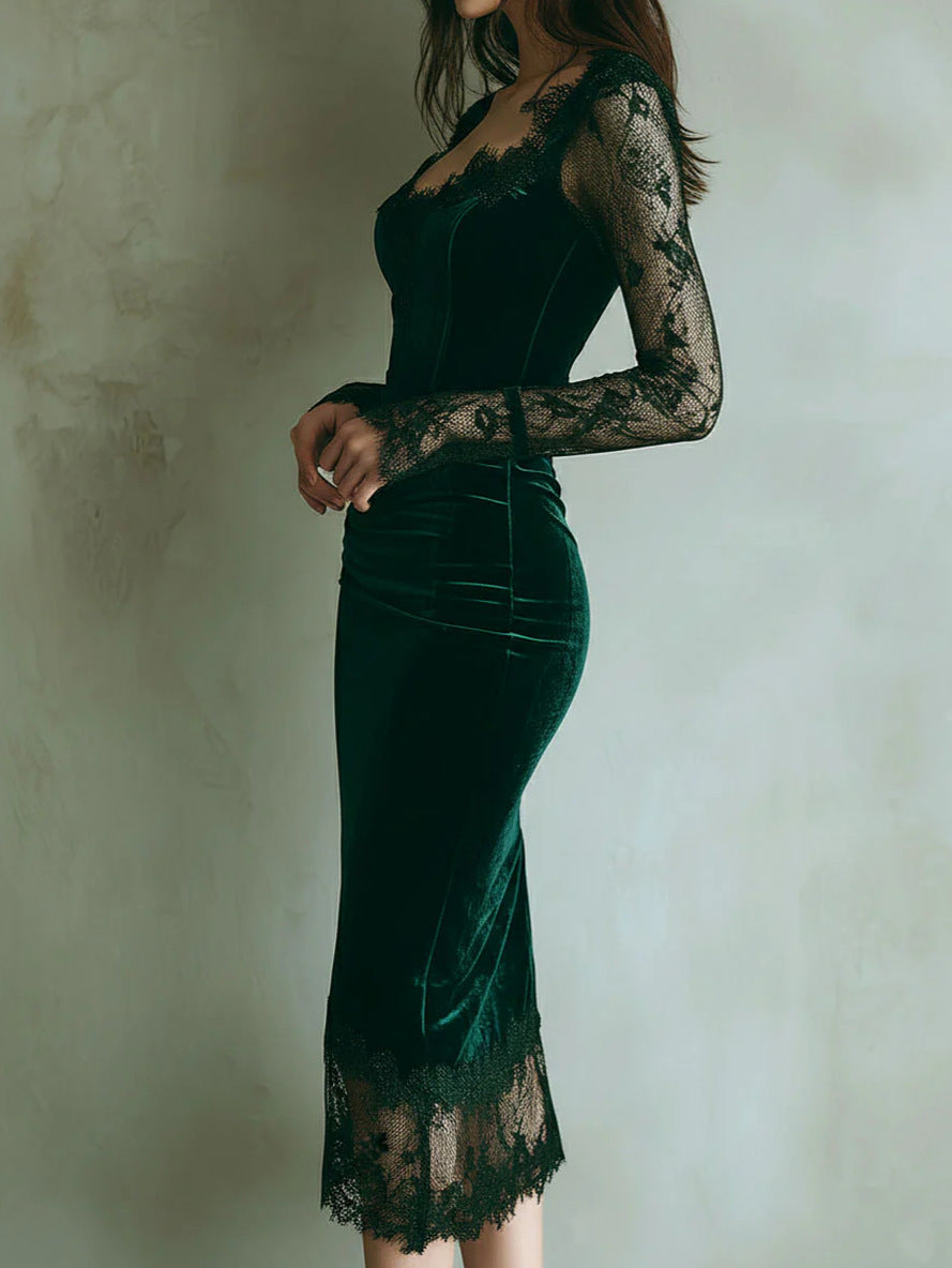 A Slimming, Figure-flattering Dress That Sculpts A Slender Silhouette