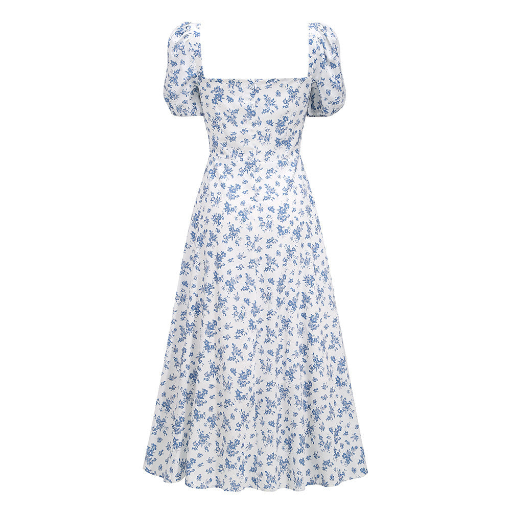Everyday Fashion Casual Dress Women's Temperament Floral Skirt