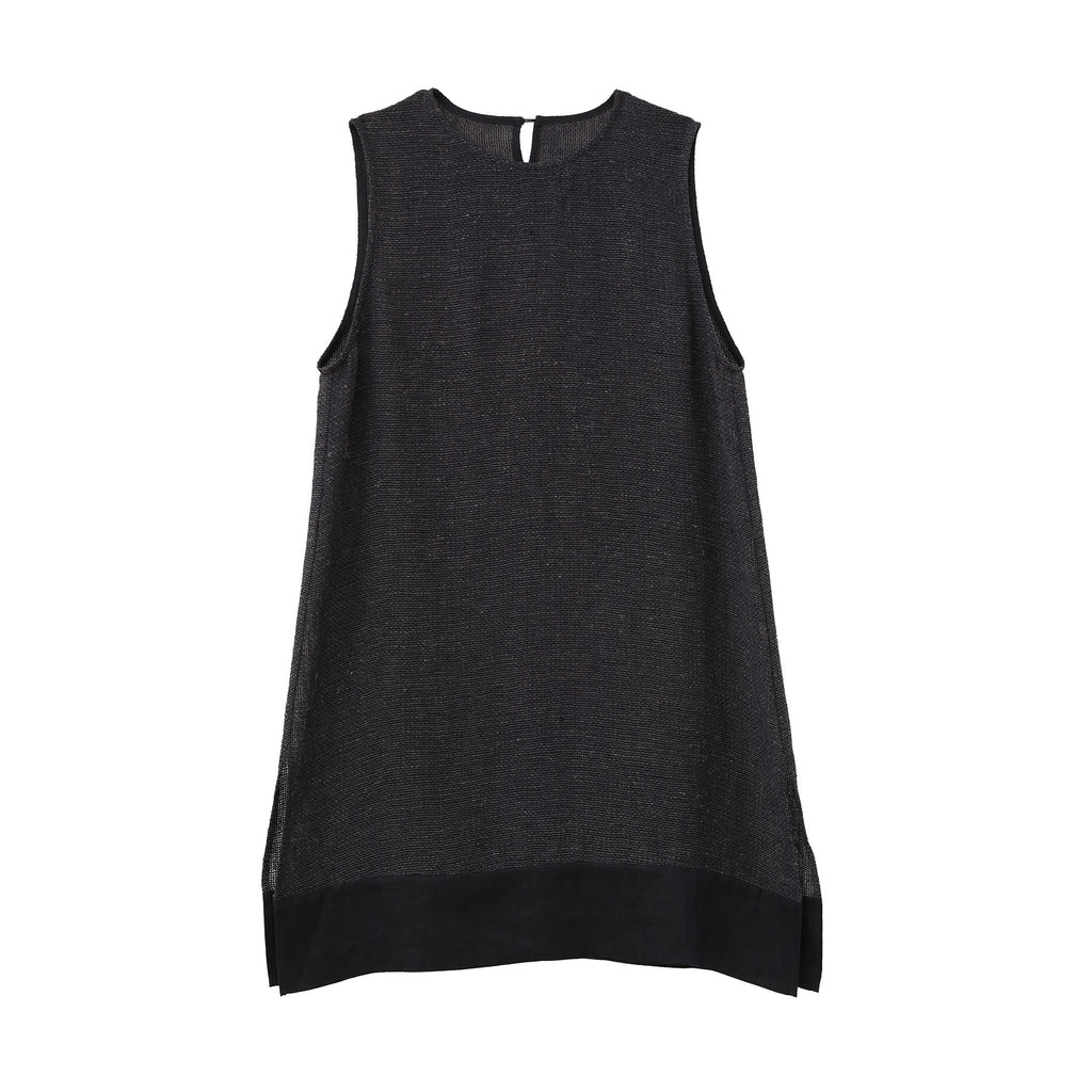 Fashion Personality Stitching Hollow Camisole Women