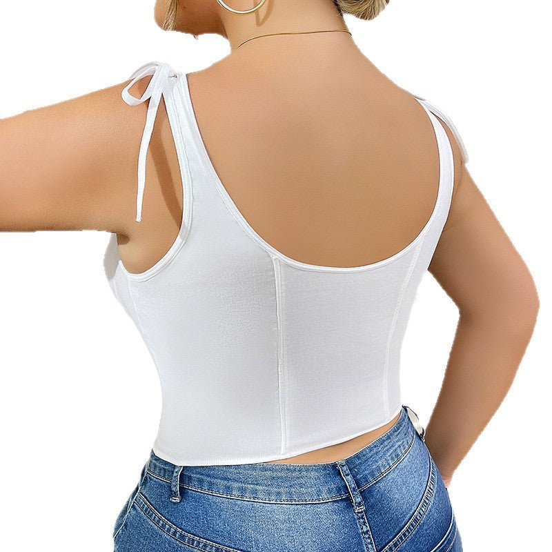 Women's Fishbone Strap Sling Fashion Camisole