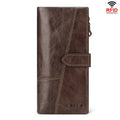 Fashionable Phone Bag Made From Top-layer Cowhide With Multiple Card Slots