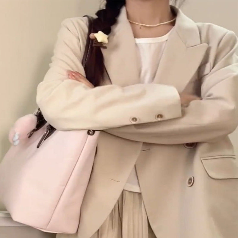 High-end Stylish Versatile Large-capacity Single-shoulder Bag